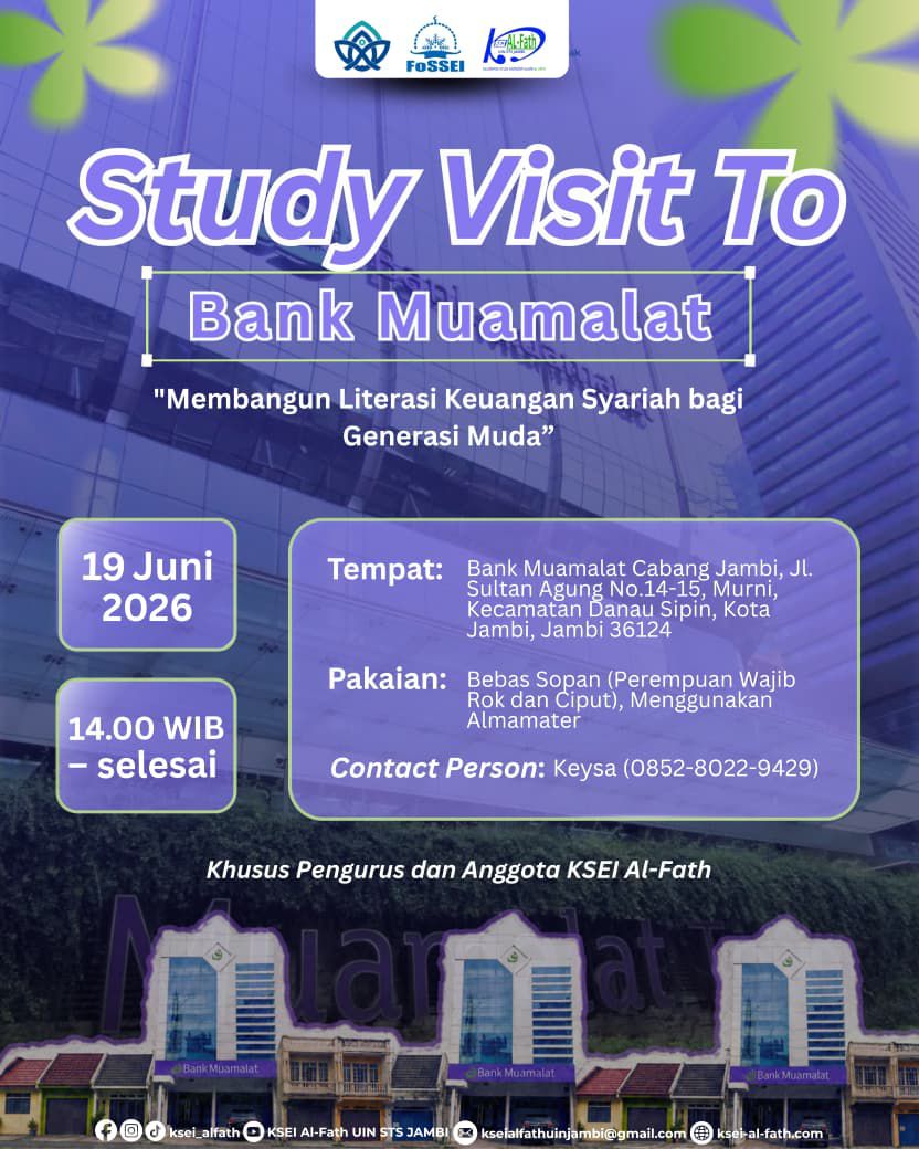 Study Visit to Bank Muamalat